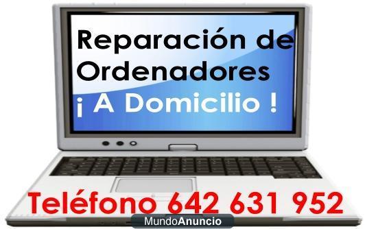 Reparar ordenador a domicilio