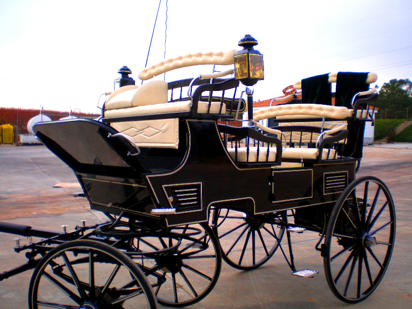 Alquiler de coches de caballo feria de sevilla, romerias y bodas.