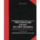 Psicoanálisis dicho de otra manera. --- Pre-Textos nº53, Colección Cuadernos, 1983, Valencia. - mejor precio | unprecio.es