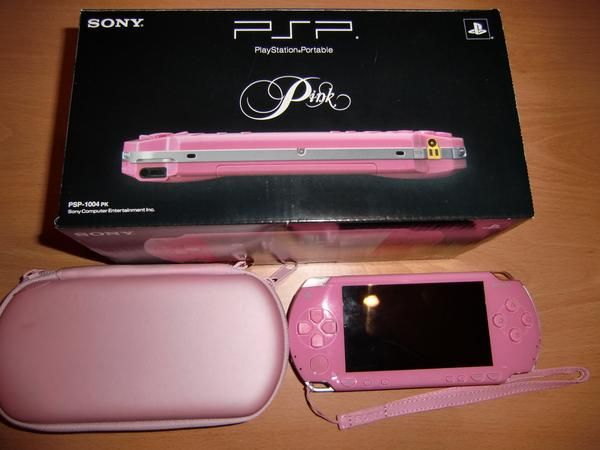 PSP ROSA. COMO NUEVA. ACTUALIZADA.