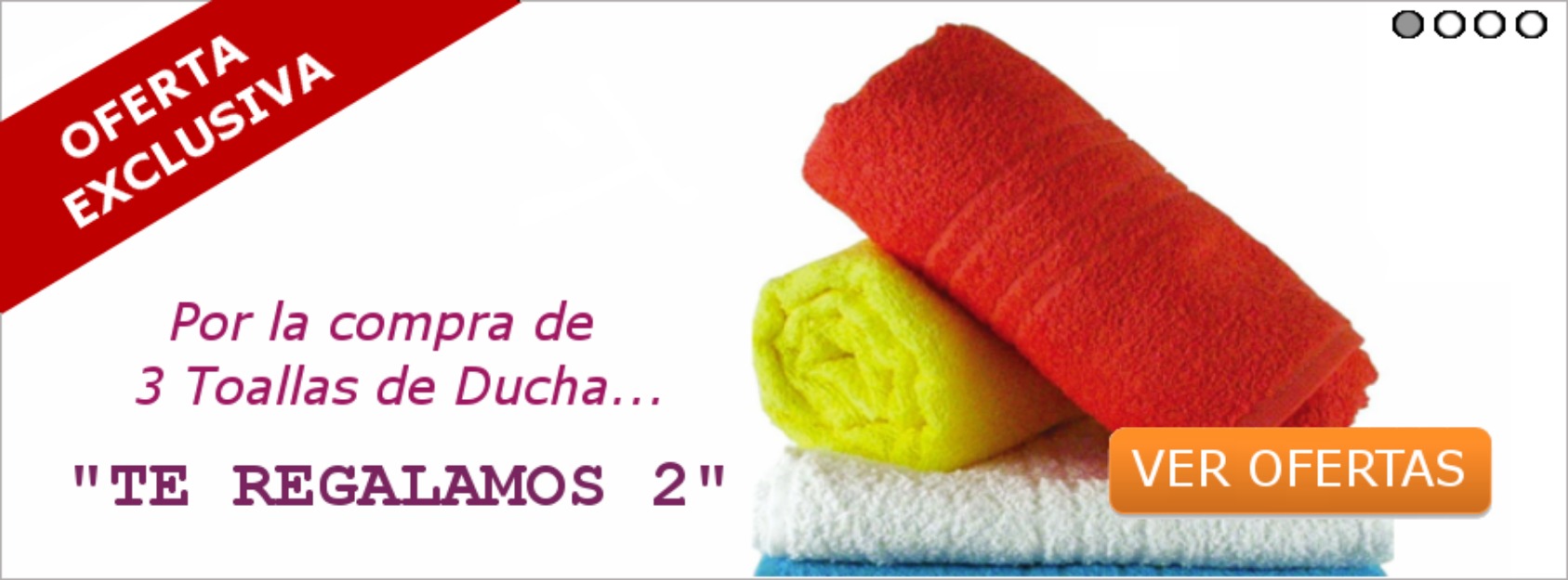 Ofertas en toallas de ducha