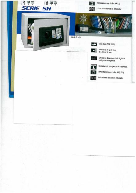 ventas varias cajas fuertes nuevas