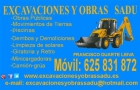 Excavaciones y obras sadu - mejor precio | unprecio.es