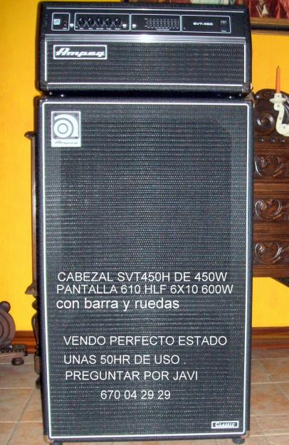 AMPLIFICADOR DE BAJO AMPEG