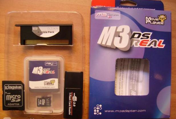 CARTUCHO M3 REAL PARA NINTEDO DS/LITE 2GB DE MEMORIA (PARA DSI PREGUNTAR)