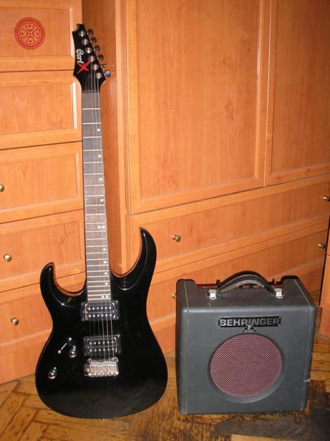 Guitarra eléctrica para zurdos Cort X-2