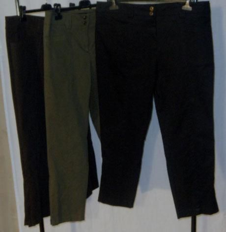 pantalones senora moda actual, tallas hasta la 52