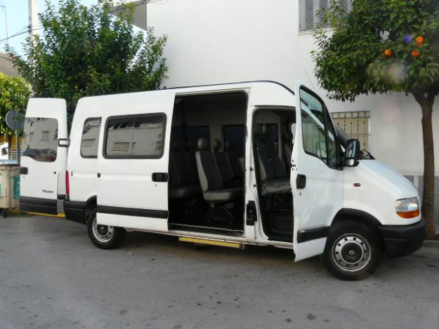 furgoneta Renault Master 2'5 dci, 120cv combi 9, 2003, 70 000km