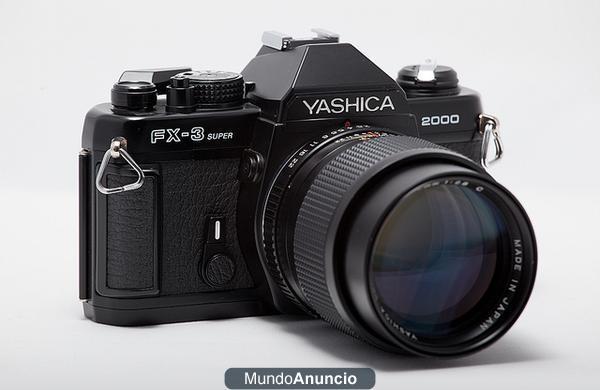 Vendo Camara reflex manual. Yashica FX-3 super 2000