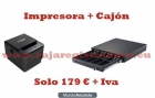 Impresora tickets usb más cajón portamonedas - mejor precio | unprecio.es