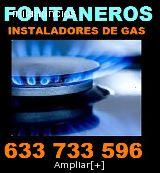 Fontanero calefactor económico, limpio y rápido tel 633 733 596