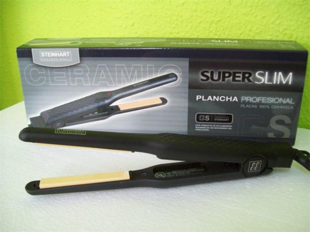 PLANCHA DE PELO CERAMICA SUPER SLIM PROFESIONAL STENHART  