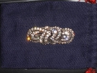 BROCHE CLIPS PLATA PIEDRAS - mejor precio | unprecio.es