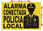 Carteles de alarma vigilancia y seguridad para exteriores - mejor precio | unprecio.es