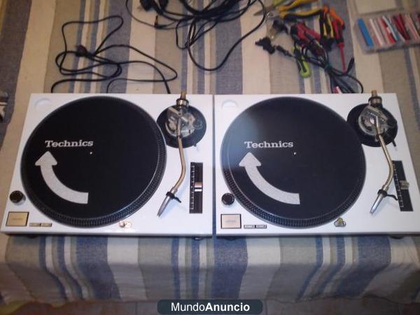 Technics 1200 MK2 + Serato Scratch Live 2 + Regalo Tabla Mezclas