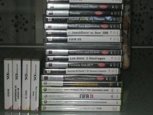 Vendo Juegos NDS, PSP Y XBOX360