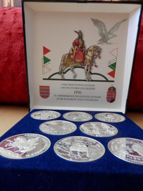 Atila coleccion monedas plata