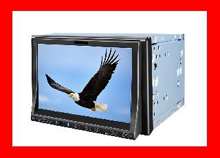 Radio de coche Enon 2DIN con Pantalla motorizada 7 Manos libres DVD GPS TDT