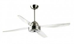 ItalExport Libellula Ventilador 4 Aspas Cromo 127cm - iLamparas.com