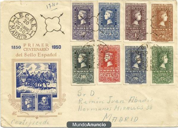 coleccion de sellos de España 1950-2004
