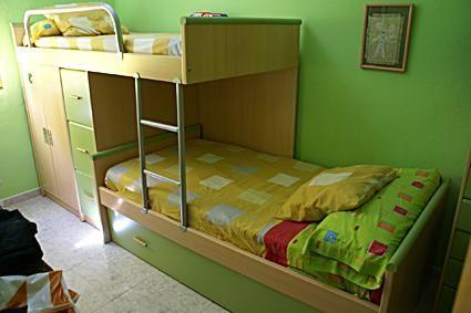 Dormitorio juvenil compacto tren