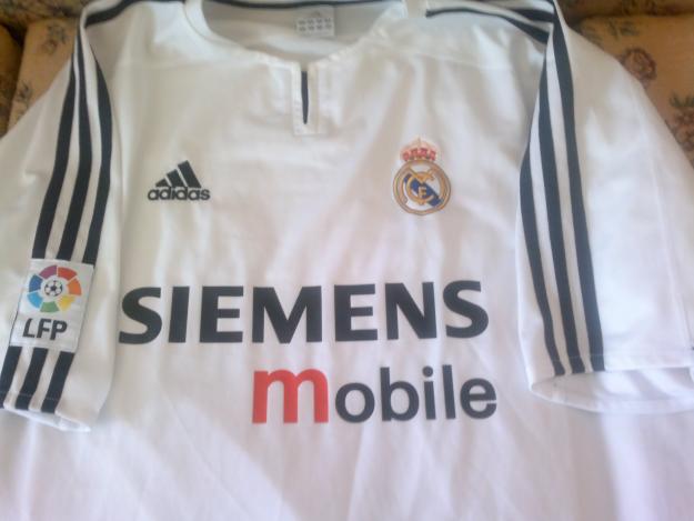 3 Camisetas real madrid.