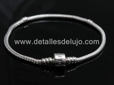 vendo pulsera de plata modelo pandora