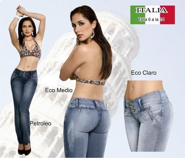 jean levanta cola y bodys