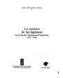 La retórica de las lágrimas. La comedia sentimental española, 1751-1802. ---  Universidad de Valladolid, 1990, Valladoli
