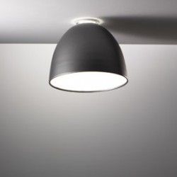 Artemide Nur mini halo soffitto gris aluminio - iLamparas.com