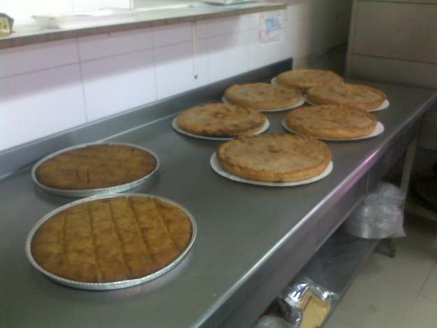 empanadas gallegas elaboradas en horno de piedra