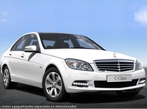 Mercedes Clase C 220CDI BE BlueEfficiency Edition Berlina 170cv. Manual 6vel. Blanco Calcita. Nuevo. Nacional.