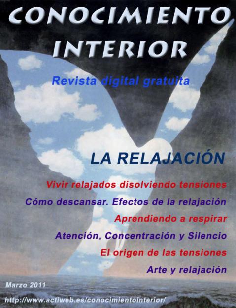 Revista gratuita Conocimiento Interior. La Relajacion