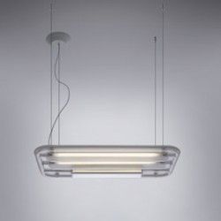 Artemide Ossimoro sospensione material termoplástico transparente - iLamparas.com
