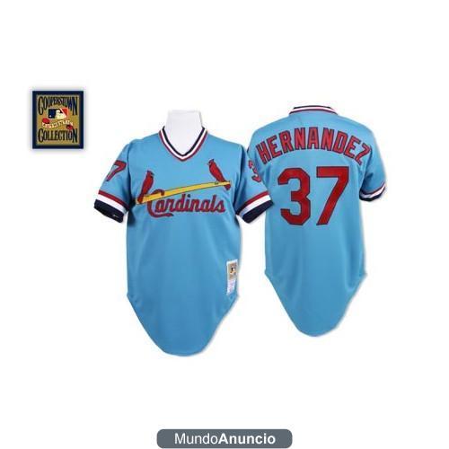 Vendo Camiseta de Baseball de los St.Louis Cardinals Azul Celeste Vintage