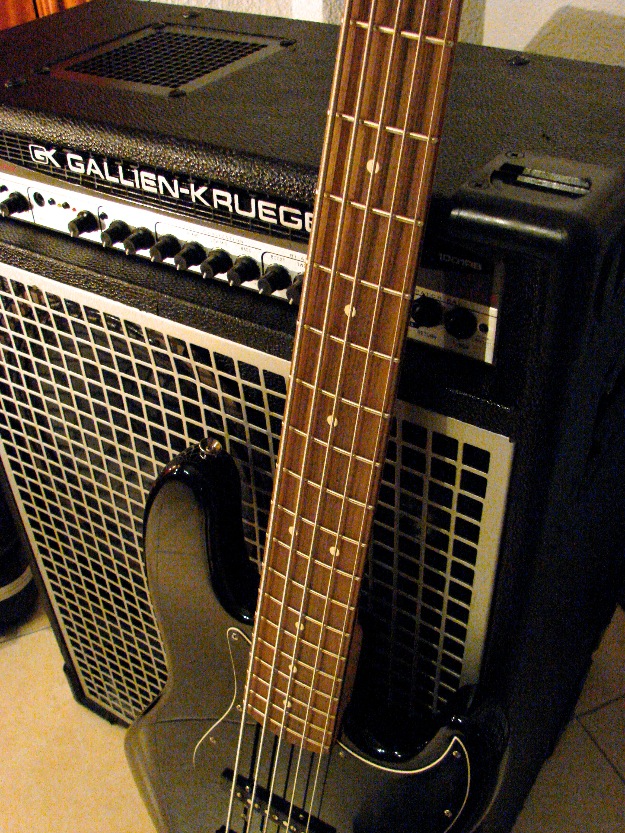 Fender American Jazz Bass V S-1, Gallien-Krueger