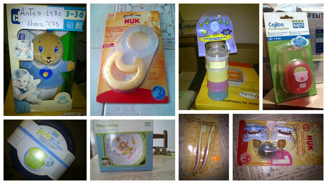 Lote de productos para bebes