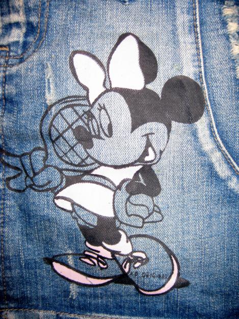 Mini falda vaquera Minnie Mouse