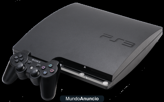 Play Station 3 negra 40GB +  3 juegos .GRAN TURISMO 5 Edc. coleccionista  .FIFA 10 .FALLOUT 3  2 Mandos de juego 1.Mando