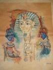 Espectaculares cuadros punto cruz tutankamon - nefertiti - mejor precio | unprecio.es