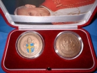 Vaticano 2 medallas de beatificación Papa Juan Pablo II - mejor precio | unprecio.es