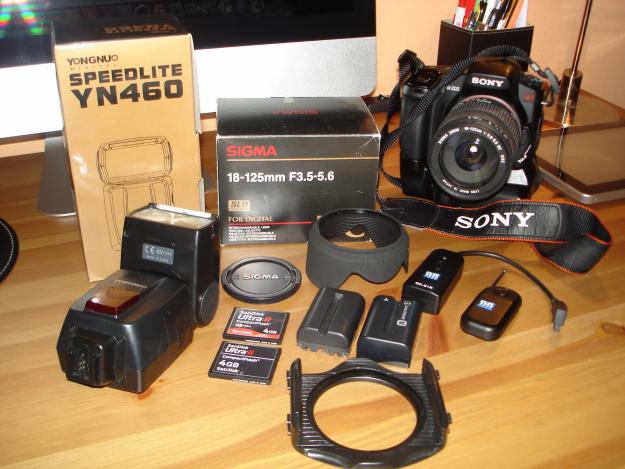 Camara Sony A300 + Objetivo