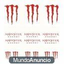 kit pegatina monster energy coche moto sticker vinilo personalizado adhesivo