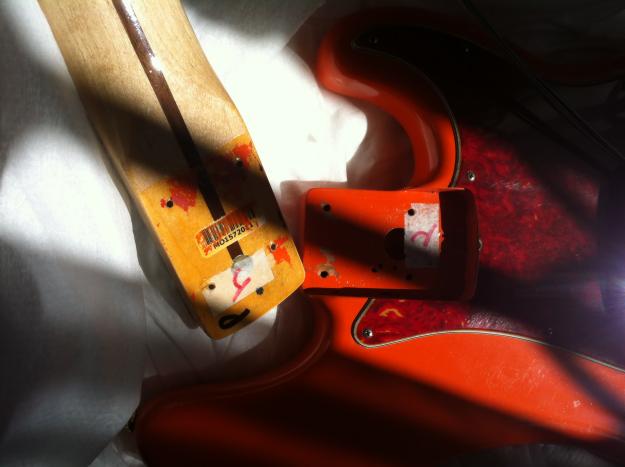 Fender Precision Fiesta Red Mexico