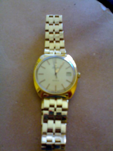 VENDO RELOJ OMEGA ORO MACIZO SEAMASTER AUTOMATIC GENEVA AÑO 1971.