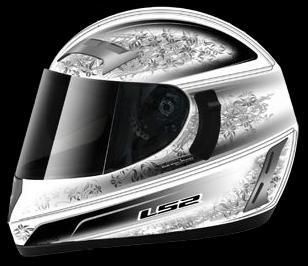 Casco De Fibra Ls2 Ff 375.1 Garda Blanco WWW.AMOYCOACCESORIOS.ES