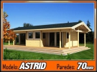 Caseta de madera astrid 83,3m2 - mejor precio | unprecio.es