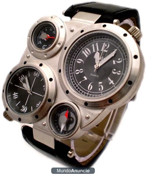 Reloj original QOULM*DELTA FORCE*70mm U BOAT