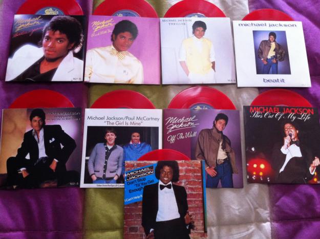 Vinilos de michael jackson