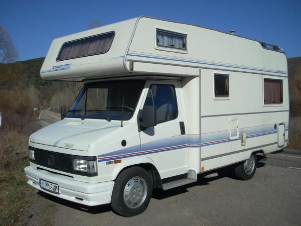 Autocaravana Euramovil, 6 plazas, año 94